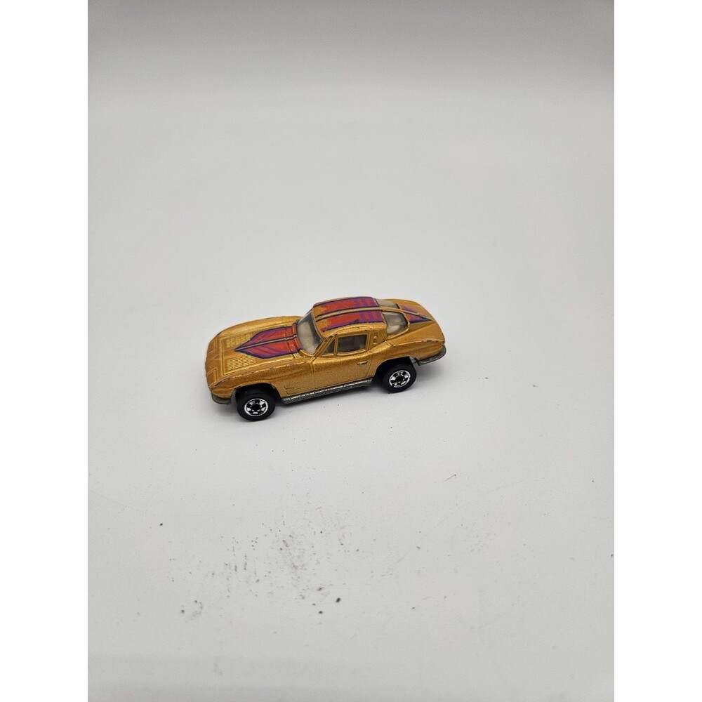 Vintage 1979 Hot Wheels 1963 Corvette Gold Stingray Hi-Rakers 1:64 Loose